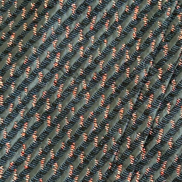 / Ann Taylor LOFT Jacquard Short Skirt Criss Cross Pattern Wool Blend NWOT US 2 - Picture 6 of 8